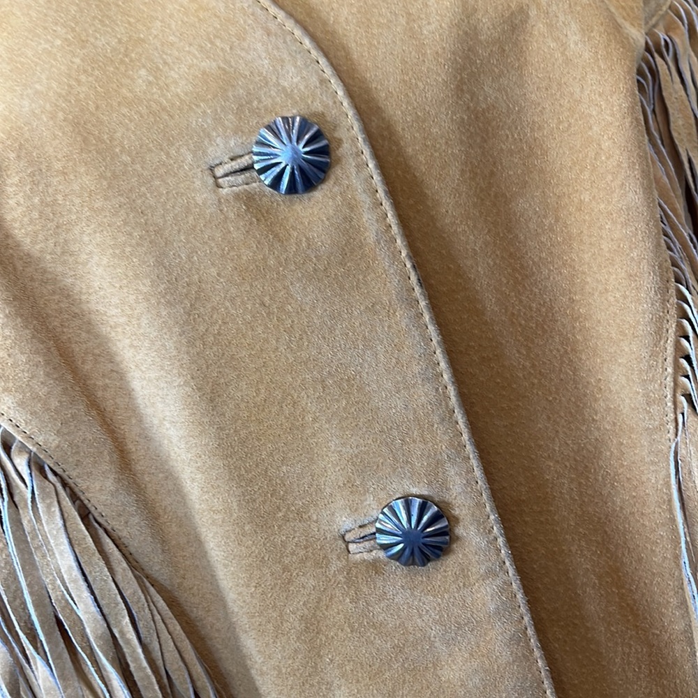 Cripple Creek Vintage leather, suede Jacket - Picture 4 of 10
